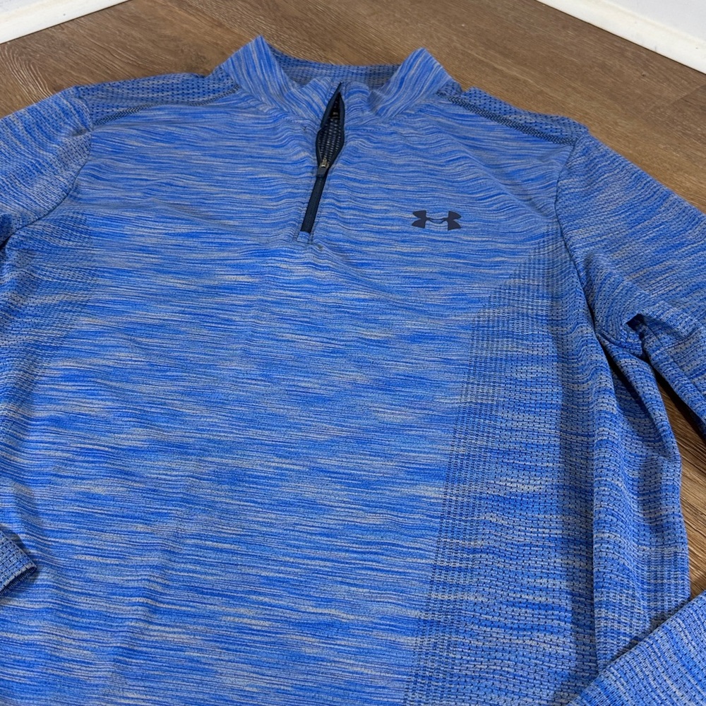 Under Armour Threadborne Heatgear 1/4 Zip Pullover - Picture 3 of 8